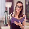 Trinkflasche Edelstahl 500 ml mit Becher Bild 3