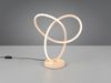 LED Tischlampe LANDO, Metall in Beige, Höhe 28cm Bild 4