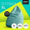 Lumaland 'Luxury XL Plus' Sitzsack, Türkis, Polyester, 120 l Bild 2
