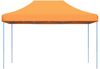 vidaXL Pop-Up Partyzelt, faltbar, Stahl / PE, orange, ohne Seitenteile, 315 x 410 x 279 cm Bild 3