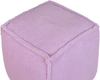 Pouf ALIPUR Violett Stoff 40 cm 40 cm Bild 5