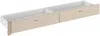 Vente-unique - VELONA Bett Holz, Platte BeigeBeige - B 193,6 cm x H 82,6 cm x L 164,4 cm Bild 5