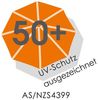 Sonnenschirm Malaga 300/8 rund, Ø ca. 300 cm natur Bild 5