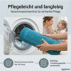 Komfortec Badvorleger Set 2 Teilig, Frottee Duschvorleger, Waschbar Duschmatte & Badteppich, 600 g/m² &100% Baumwolle, Saugfähig & Schnelltrocknend, 50x70 cm, Türkis Bild 4