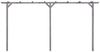 vidaXL Garten-Pergola Grau 400x40x205 cm Imprägniertes Kiefernholz 313568 Bild 2