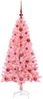 vidaXL Weihnachtsbaum mit 150 LEDs mit Ständer Rosa 120 cm PVC 3396407 Bild 3
