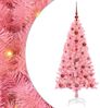 vidaXL Weihnachtsbaum mit 150 LEDs mit Ständer Rosa 120 cm PVC 3396407 Bild 2