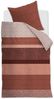 Beddinhouse Renforcé Bettwäsche Jacco Terra 155X220 155x220 cm + 1 x 80 x 80 cm 1 Bettbezug, 1 Kissenbezug Terrakotta Bild 3