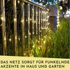 Nordstern LED-Lichterkette WarmWeiß von 24 bis 1.200 LED Weihnachtsdeko für Innen und Außen, Lichternetz mit Stecker 160 LED - 2x1 m für Weihnachtsbaum / Sträucher Bild 4