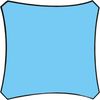 Sonnensegel Quadratisch Blau 3,6 x 3,6m - Sonnenschutz für Terrasse & Balkon Bild 3