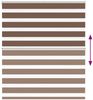 vidaXL Doppelrollo Braun 125x100 cm Stoffbreite 120,9 cm Polyester 4014318 Bild 5
