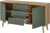 INOSIGN Sideboard MAVAS, in moderner Trendfarbe, Griffe aus Metall (Schwarz), Breite 160 cm Bild 4
