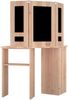 vidaXL Eck-Schminktisch mit LED Eichen-Optik 111x54x141,5 cm 326533 Bild 5