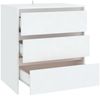 vidaXL Sideboard Weiß 70x41x75 cm Holzwerkstoff 809746 Bild 5