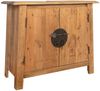 vidaXL Badezimmer-Unterschrank Massivholz Kiefer 70x32x63 cm 246035 Bild 3