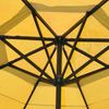 Mendler 'Meran Pro' Sonnenschirm, Gastronomie Marktschirm ohne Volant Ø 5m Polyester/Alu , ohne Schirmständer, Gelb Bild 4