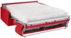 Vente-unique - CALIFE Sofa Kunstleder Rot - B 223 cm94 cm x H 85 cm x L 190 cm Bild 2