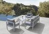 Primaster Gartenmöbel-Set Kreta Lounge Set Sitzgruppe Sitzgarnitur Alu Bank Bild 3