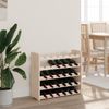 vidaXL Weinregal 67,5x25x60 cm Massivholz Kiefer 4007557 Bild 3