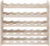 vidaXL Weinregal 67,5x25x60 cm Massivholz Kiefer 4007557 Bild 5