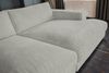 KAWOLA Big Sofa MADELINE Cord hellgrau 85 x 170 x 290 cm Bild 5