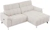 Vente-unique - CELTIMO Sofa StoffStoff Beige - B 169 cm x H 79 cm x L 230 cm Bild 5