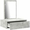 vidaXL Schminktisch mit Schubladen Grau 60 x 40 x 70 cm Holzwerkstoff 865193 Bild 5