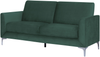 3-Sitzer Sofa Samtstoff grün FENES Bild 4
