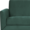 3-Sitzer Sofa Samtstoff grün FENES Bild 5