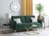 3-Sitzer Sofa Samtstoff grün FENES Bild 3