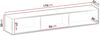 TV-Lowboard TV-Lowboard Orenate II (Farbe: Weiß / Weiß + Gold) Bild 5