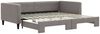 vidaXL Tagesbett Ausziehbar Taupe 100x200 cm Stoff 3196586 Bild 2