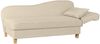 Selma Recamiere mit Armteil rechts klappbar Flachgewebe Beige Buche Natur Bild 3