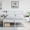 vidaXL Nachttische 2 Stk. Weiß 36x39x59 cm Stahl 846727 Bild 3