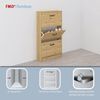 FMD Schuhschrank Step 3 Breite 58,5 cm, Tief 17 cm, mit 3 Klappen, Schuhkipper Bild 3