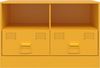 vidaXL TV-Schränke 2 Stk. Senfgelb 67x39x44 cm Stahl 841746 Bild 5
