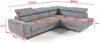 Ecksofa BENET L-Form Sofa mit Schlaffunktion und Bettkasten, verstellbare Kopfstützen, Sofa fürs Wohnzimmer- Monolith 84, 80 x 201 x 271 cm Bild 5