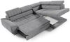 Ecksofa BENET L-Form Sofa mit Schlaffunktion und Bettkasten, verstellbare Kopfstützen, Sofa fürs Wohnzimmer- Monolith 84, 80 x 201 x 271 cm Bild 4