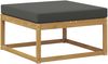 vidaXL Outdoor-Sofagarnitur mit Kissen 6 pcs Weiß und Anthrazit 3386826 Bild 4