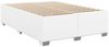 vidaXL Boxspringbett mit Matratze Weiß 140x200 cm Kunstleder 3290725 Bild 5