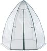 Gewächshaus Hunze 200x240cm Weiß [en. casa] Bild 2