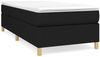 Boxspringbett Schwarz 80x200 cm Stoff [3120915] Bild 2