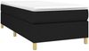 Boxspringbett Schwarz 80x200 cm Stoff [3120915] Bild 3