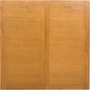 vidaXL Esstisch 90 x 90 x 75 cm Massivholz Eiche Natur Quadratisch 42039176 Bild 5