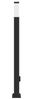 vidaXL Pollerleuchte mit Auslass 110 cm Schwarz IP44 4006087 Bild 4