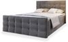 Masseno Boxbett SLAT 180x200 cm mit Bonell Matratze und Topper, Doppelbett, Polsterbett mit Kopfteil, Boxspringbett Bild 2