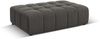 Micadoni Hocker Jennifer 1-Sitzer Samt Hellgrau Bild 2