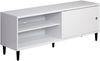 Trendteam 'Evolution' TV-Lowboard Click System, Holz weiß / wenge Lack, 150 56x40 cm Bild 4