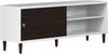 Trendteam 'Evolution' TV-Lowboard Click System, Holz weiß / wenge Lack, 150 56x40 cm Bild 5