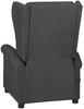 vidaXL Massagesessel Dunkelgrau Stoff 348517 Bild 4